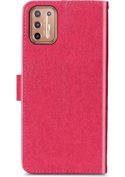 Motorola Moto G9 Artı Dört Yapraklı Yonca Flip Kapak Kılıf (Yurt Dışından) fiyatları