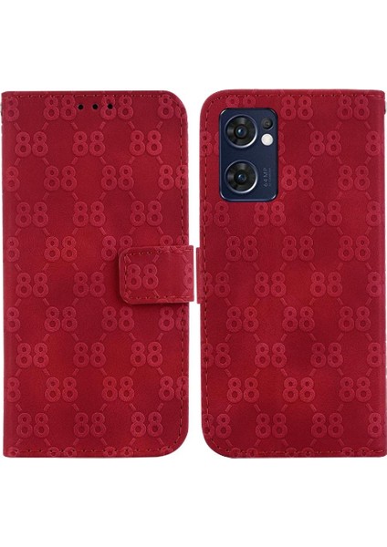 Oppo Bulmak Için Telefon Kılıfı X5 Lite Kart Tutucu Kickstand Pu Deri Çift 8 (Yurt Dışından)