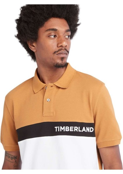Millers River Colourblock Erkek Klasik Yaka Polo Tişört