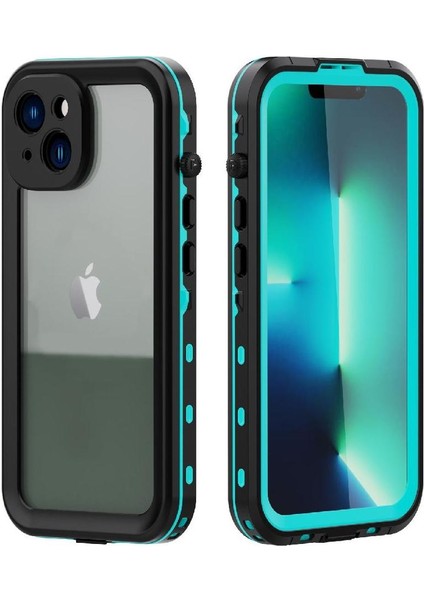 Iphone 14 Artı Su Geçirmez Dahili Ekran Koruyucu IP68 Tam (Yurt Dışından)