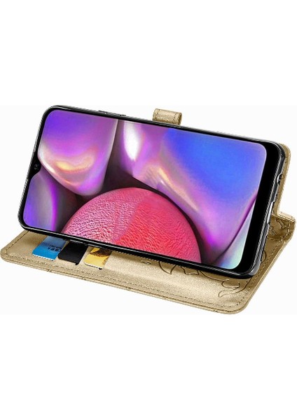 Bdt Shop Samsung Galaxy A20S Kılıf Için Kılıf Kapak Kapak Kısa Kayış Karikatür (Yurt Dışından)