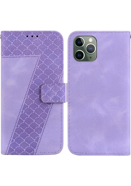 Iphone 11 Için Telefon Kılıfı Pro Max Cüzdan Pu Deri Kart Yuvası Fonksiyonu Flip (Yurt Dışından)