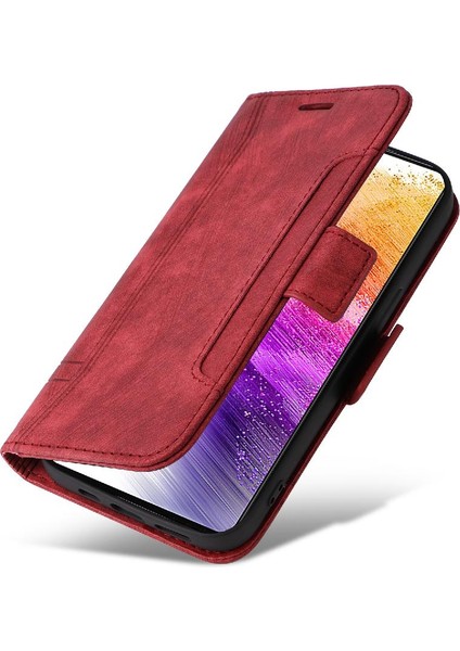 Samsung Galaxy A73 5g Için Kılıf Cüzdan Kapak Çevirin Tpu Deri Manyetik Kart (Yurt Dışından) indirimleri