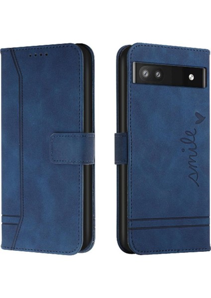 Google Pixel 7A Flip Folio Cüzdan Için Telefon Kılıfı Manyetik Kapatma El Pu (Yurt Dışından)