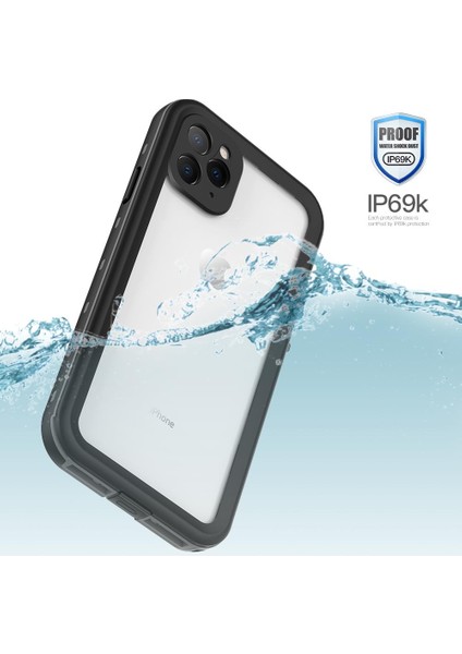 Iphone 11 Için Kılıf Pro Max Su Geçirmez Ekran Koruyucu 12FT IP68 Inşa (Yurt Dışından)