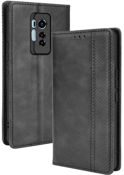 Tecno Phantom x Manyetik Kapatma Cüzdan Pu Deri Için Kılıf (Yurt Dışından)