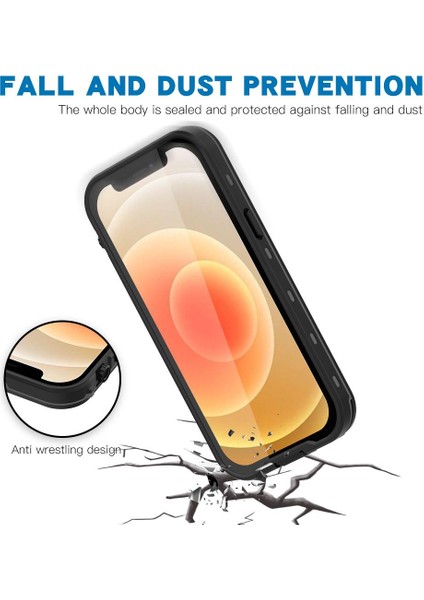 Iphone 13 Mini Ekran Koruyucu IP68 Su Geçirmez Tam 12FT (Yurt Dışından)