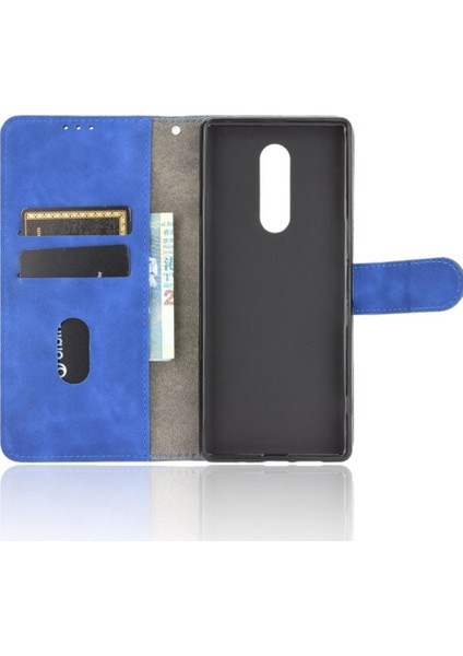 Sony Xperia 1 Kart Ekleme Deri Için Kılıf Folio Flip Case Koruyucu (Yurt Dışından) modelleri