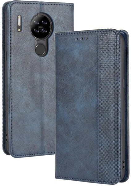 Blackview A80 Cüzdan Manyetik Kapatma Pu Deri Için Kılıf (Yurt Dışından)