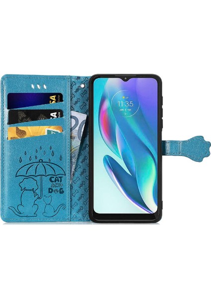 Moto G50 5g Flip Kapak Için Kılıf Darbeye Kısa Kayış Karikatür Hayvanlar (Yurt Dışından) fırsatları