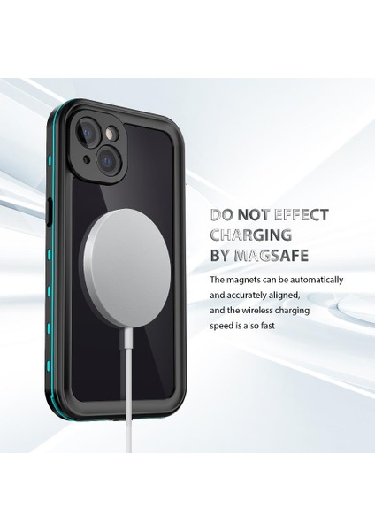 Iphone 13 Için Kılıf 12FT Askeri Darbeye Dayanıklı Ekran Koruyucu IP68 Tam (Yurt Dışından) modelleri