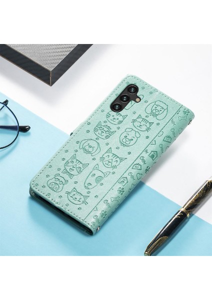 Samsung Galaxy A13 5g Karikatür Hayvanlar Için Kılıf Kapak Çevirin Kısa Kayış Vaka (Yurt Dışından) indirimleri