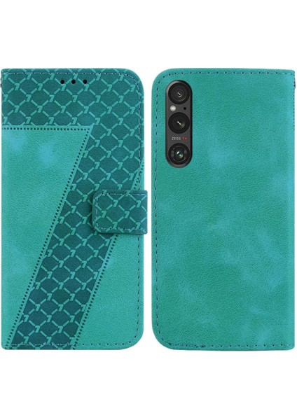 Sony Xperia 1 V Için Telefon Kılıfı Cüzdan Kart Yuvası Fonksiyonu Flip Folio Kapak (Yurt Dışından)