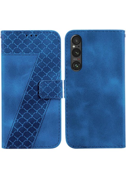 Sony Xperia 1 V Için Telefon Kılıfı Cüzdan Kart Yuvası Fonksiyonu Flip Folio Kapak (Yurt Dışından)