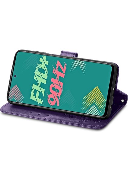 Infinix Sıcak 11S Flip Kapak Dört Yapraklı Yonca Zarif Iş Için Kılıf (Yurt Dışından) modelleri