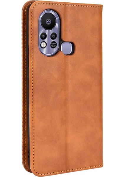 Infinix Sıcak 11S Cüzdan Manyetik Kapatma Pu Deri Kılıf (Yurt Dışından) modelleri