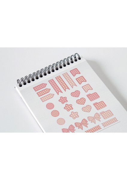 Potikareli Sticker Seti Planner Ajanda Bullet Journal Için Uygun Set fiyatları