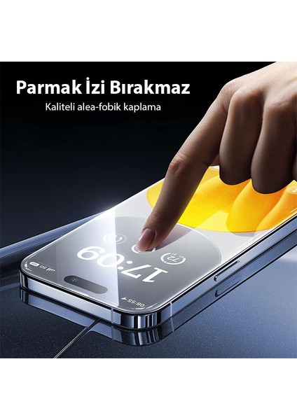 Baseus Crystalline iPhone 14 Plus-13 Pro Max Hd Tempered Full Koruma Cam Ekran Koruyucu