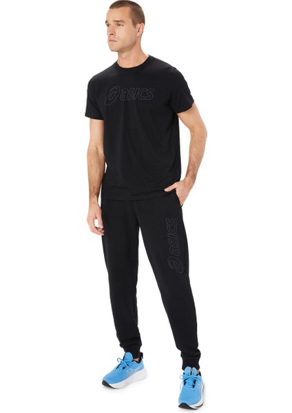Asics Logo Sweatpant Erkek Black 2031E189-002