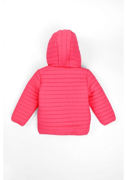 Kapüşonlu Uzun Kol Fuşya Renk Mont fırsatları