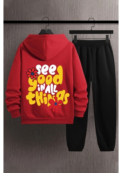 Only Trendwear Good Things Baskılı Eşofman Takımı