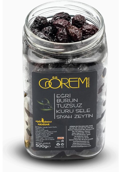 Tuzsuz Eğriburun Kuru Sele Zeytin