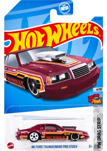 Tekli Arabalar 86 Ford Thunderbird Pro Stock HKK03
