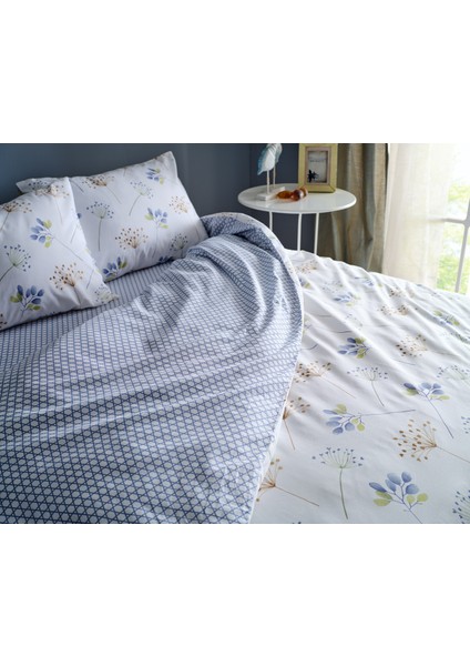 Flourish Easy Cotton Çift King Size Nevresim Takımı - Krem modelleri