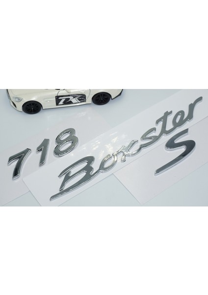 Porsche 718 Boxster S Bagaj 3m 3D Abs Yazı Logo Amblem Seti fırsatları