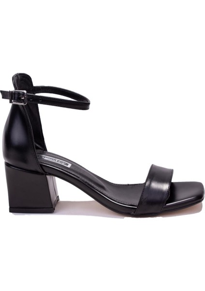 DZA07-928080 Siyah Klasik Topuklu Kadın Ayakkabı fiyatları
