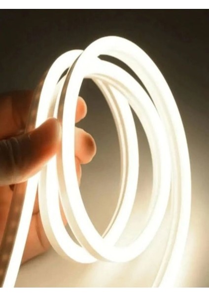 100 Metre Neon Günışığı 220 V Esnek Hortum Şerit LED Işık Aydınlatma + Güç Fişi