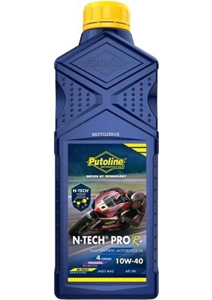 N-Tech Pro R+ 10W-40 Tam Sentetic Motosiklet Yağı 1 Litre