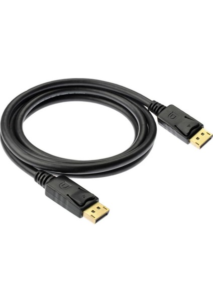 Powermaster PM-2233 Dısplay Port Erkek/erkek 1.8 Metre Gold Uçlu Kablo (Lisinya) Alithestereo