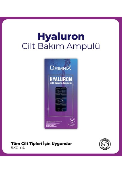 Vitamin C ve Hyaluron Cilt Bakım Ampulu 12'li