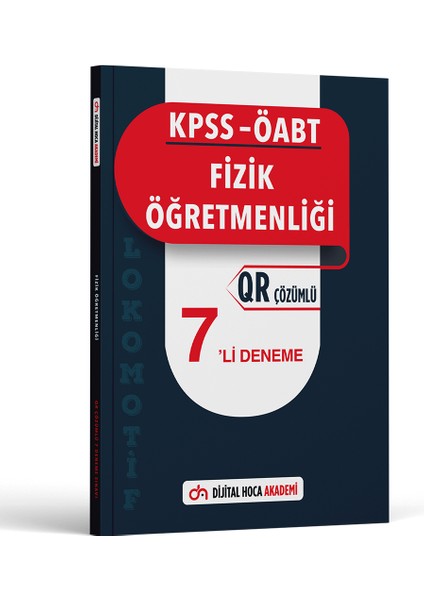 2024 ÖABT Fizik Son 5 Yıl Orjinal Çıkmış Sorular - Lokomotif 7'li Deneme