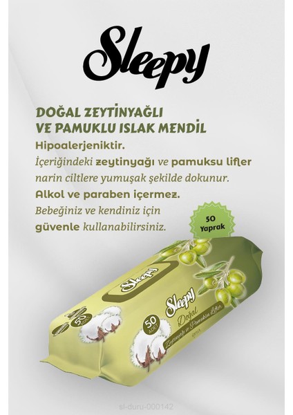 Zeytinyağlı Pamuklu Bebek Havlusu 7'li