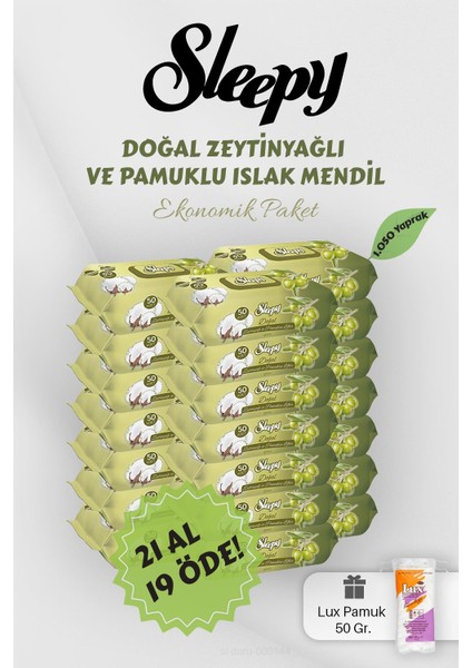 Zeytinyağlı Pamuklu Bebek Havlusu 21 Al 19 Öde Hediyeli
