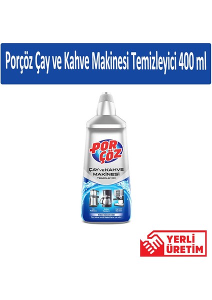 Çay ve Kahve Makinesi Temizleyici 400 ml x 6 Adet