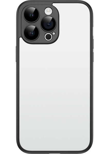 Apple iPhone Uyumlu 15 Pro Kılıf Zore Kamera Korumalı Bontez Bumper-Siyah