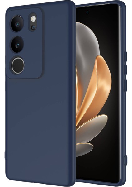 Vivo V29 5g Kılıf Zore Mara Lansman Kapak-Lacivert
