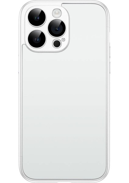 Apple iPhone Uyumlu 15 Pro Max Kılıf Zore Kamera Korumalı Bontez Bumper-Gümüş