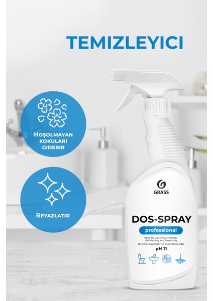 Dos-spray Çok Amaçlı Banyo Temizleyici 600 ml