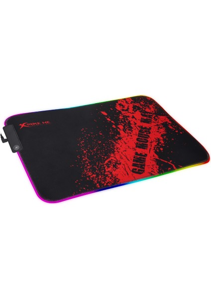 Rgb LED 7 Farklı Işıklı Oyuncu Mouse Pad Mikrofiber Malzeme ve Su Geçirmez Tasarım (1.8 Metre Kablo)