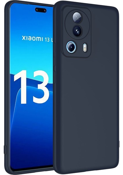 Xiaomi Uyumlu Mi 13 Lite Kılıf Zore Mara Lansman Kapak-Lacivert