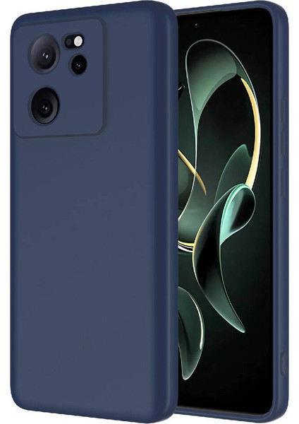 Xiaomi Uyumlu Mi 13T Kılıf Zore Mara Lansman Kapak-Lacivert
