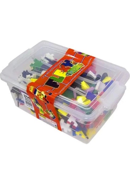 Çocuk Zeka Oyunu Flexy Tangles 250 Plastik Kutuda
