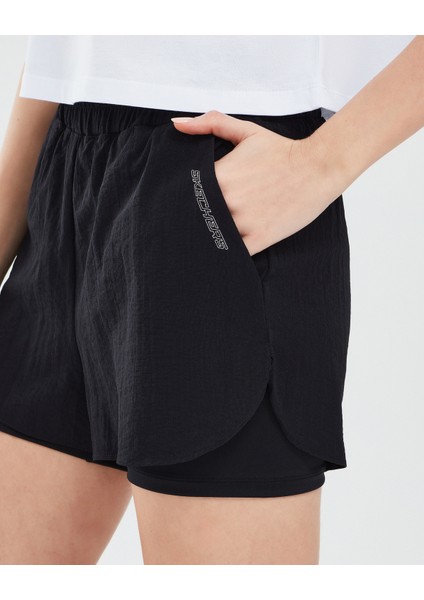 Performance Coll. W 4 Inch 2 In 1 Short Kadın Siyah S241144-001