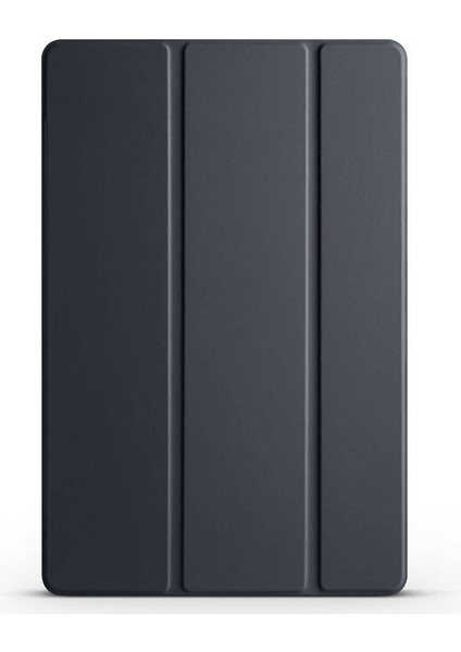 Galaxy Uyumlu Tab A9 Plus Zore Smart Cover Standlı 1-1 Kılıf-Siyah