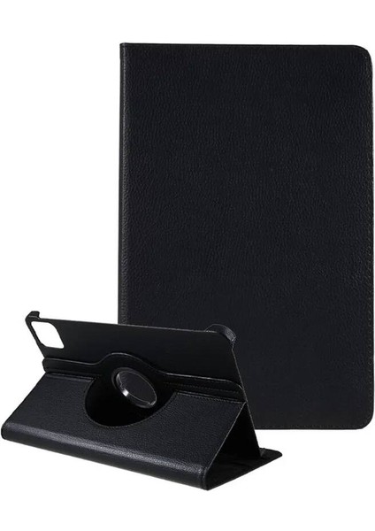 Xiaomi Uyumlu Pad 6 Zore Dönebilen Standlı Kılıf-Siyah