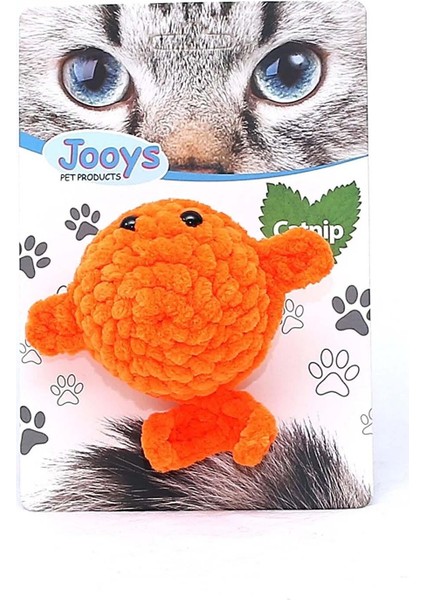 Catnipli Kadife Melek Balığı Kedi Oyuncağı